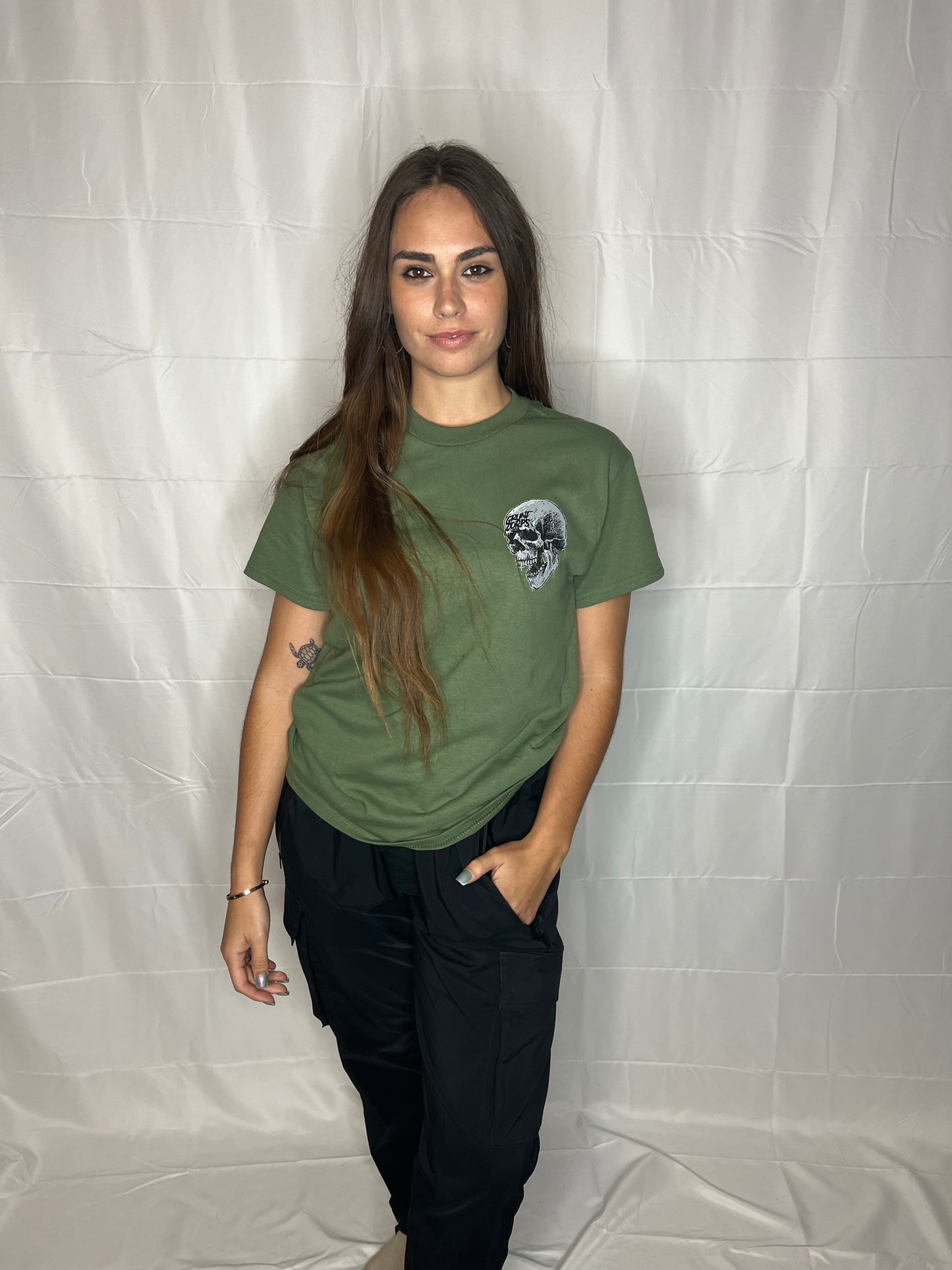 I CAME HERE TO KILL- Green T-shirt